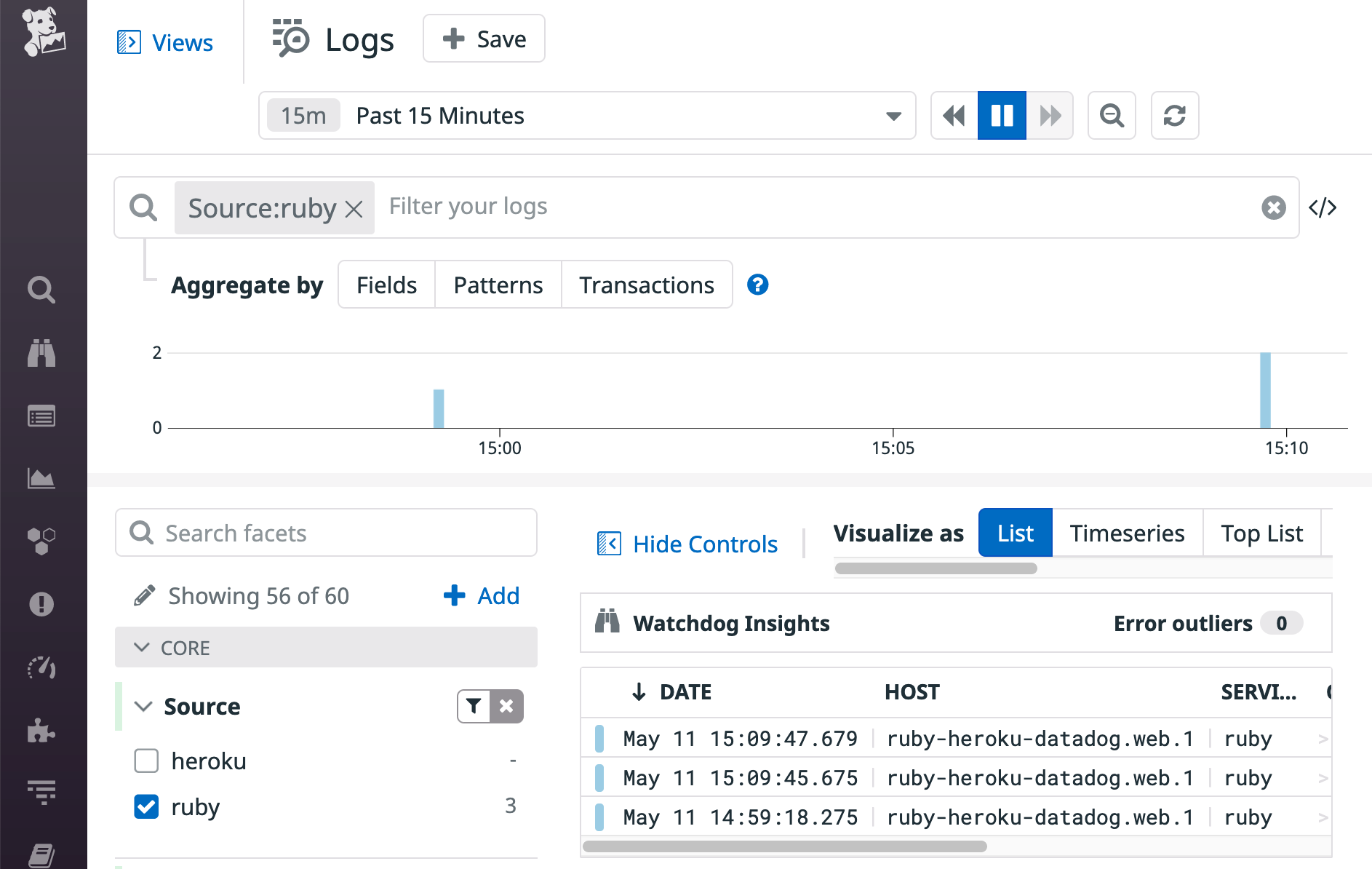 Datadog で Heroku の Ruby On Rails アプリケーションをインスツルメント