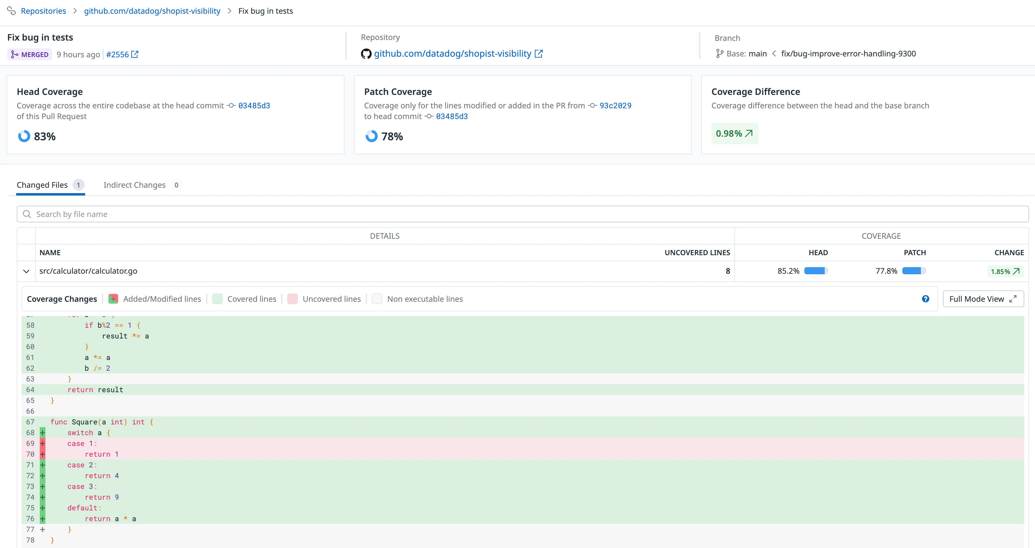 Set Up Code Coverage