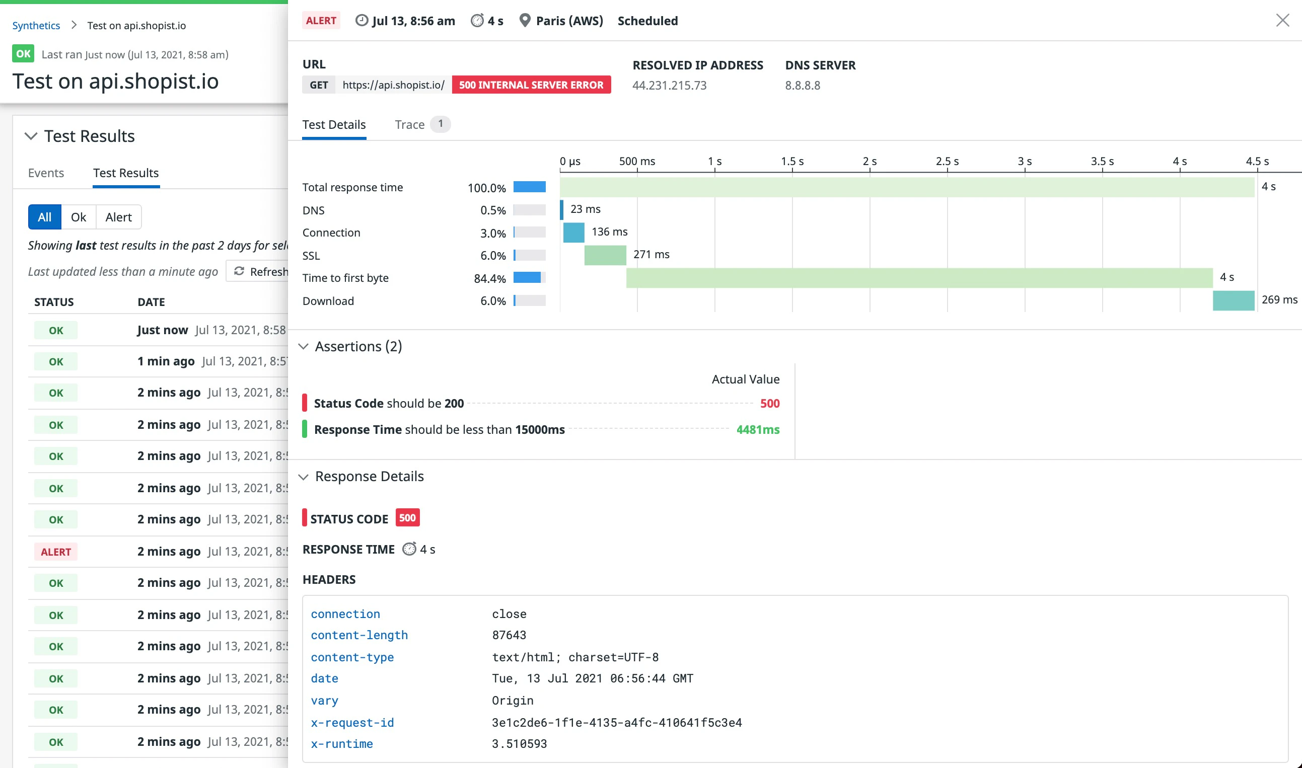 Api テストの概要 Api テストの概要