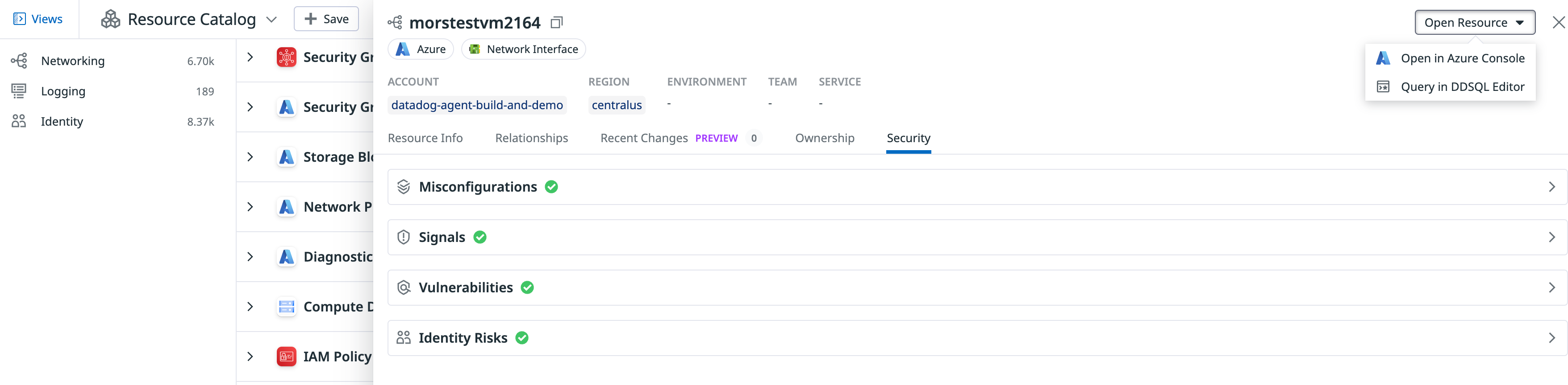 Datadog Resource Catalog