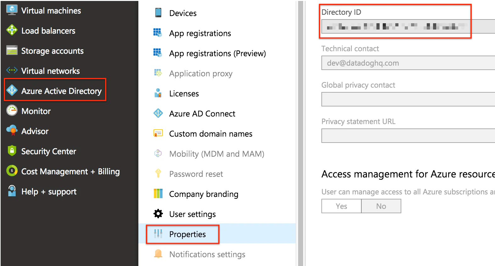 Tenant Name Microsoft Azure
