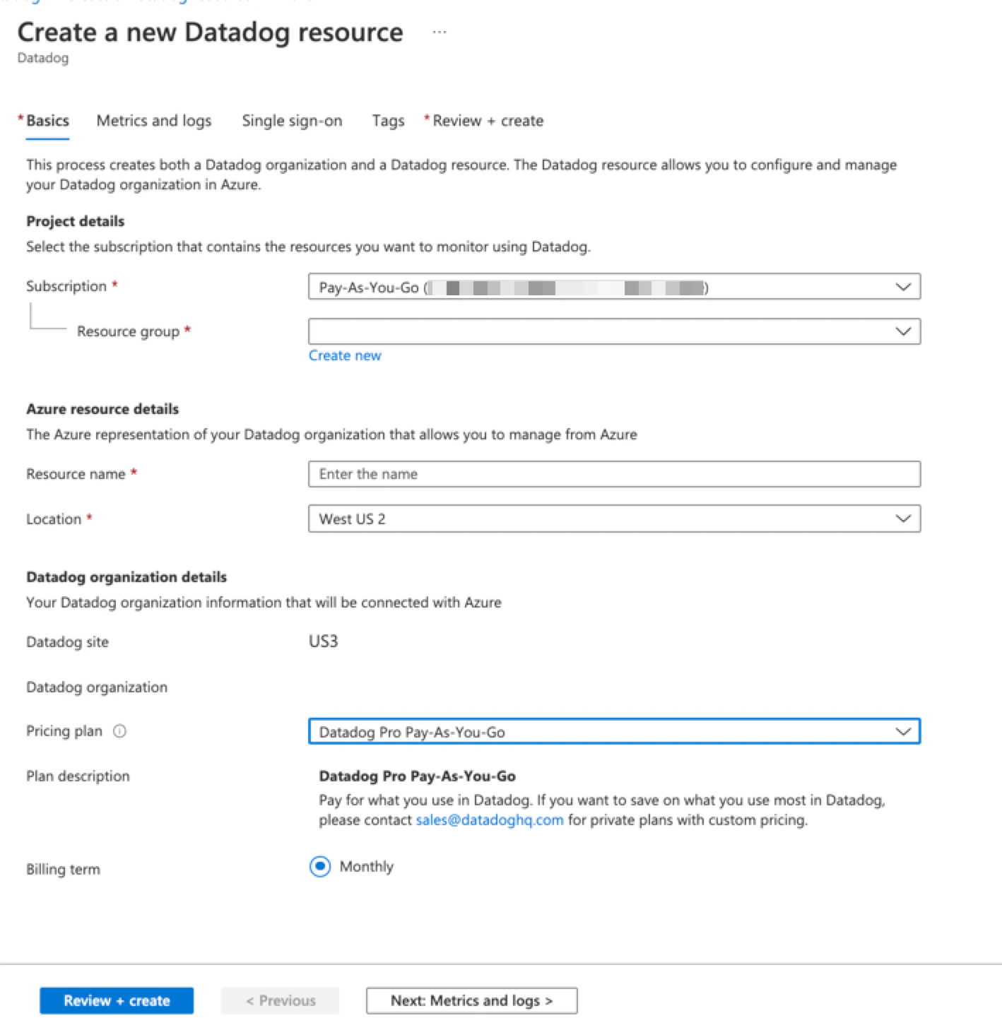 Azure Native Integration Setup & Reference