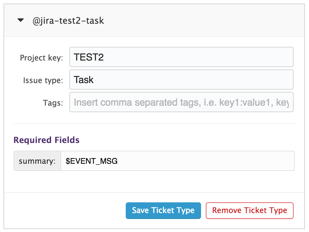I've set up the JIRA integration, now how do I get events and tickets