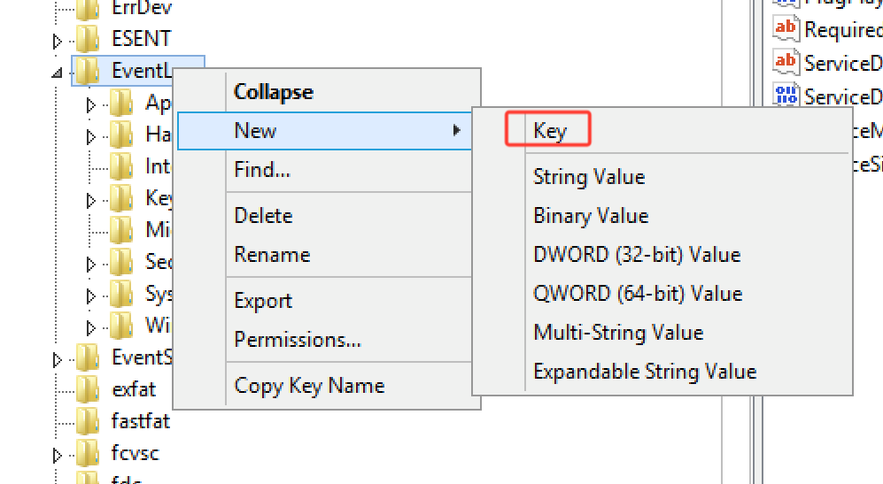 Add event log files to the `Win32_NTLogEvent` WMI class