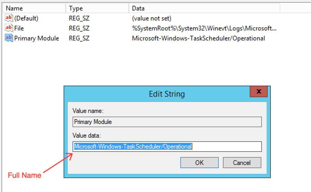 Add event log files to the Win32_NTLogEvent WMI class