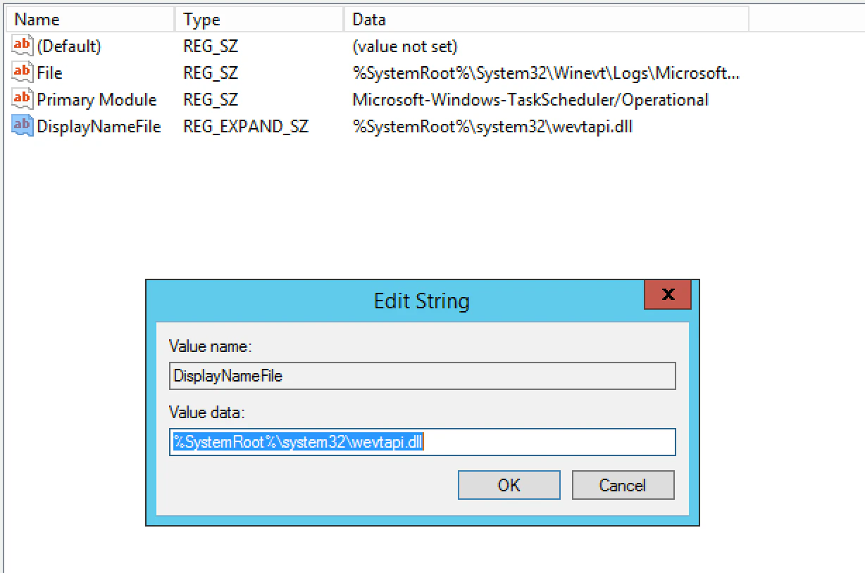 Event Log File Add event log files to the Win32_NTLogEvent WMI class