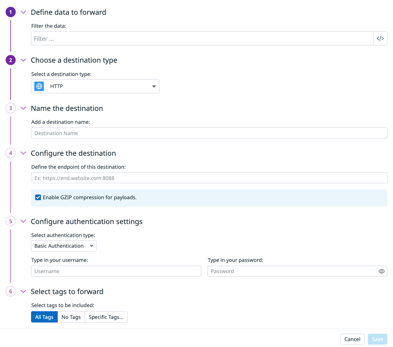 Sql Log Forwarding Configuration Forwarding Logs to Custom Destinations