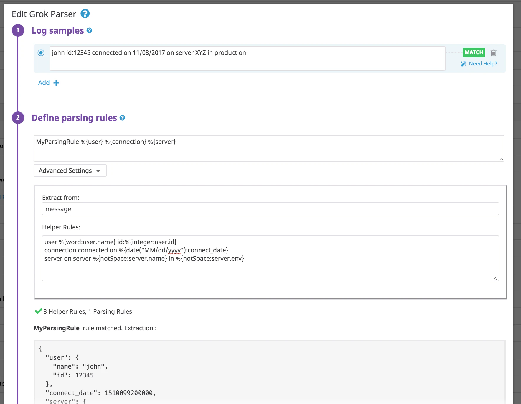 Parsing