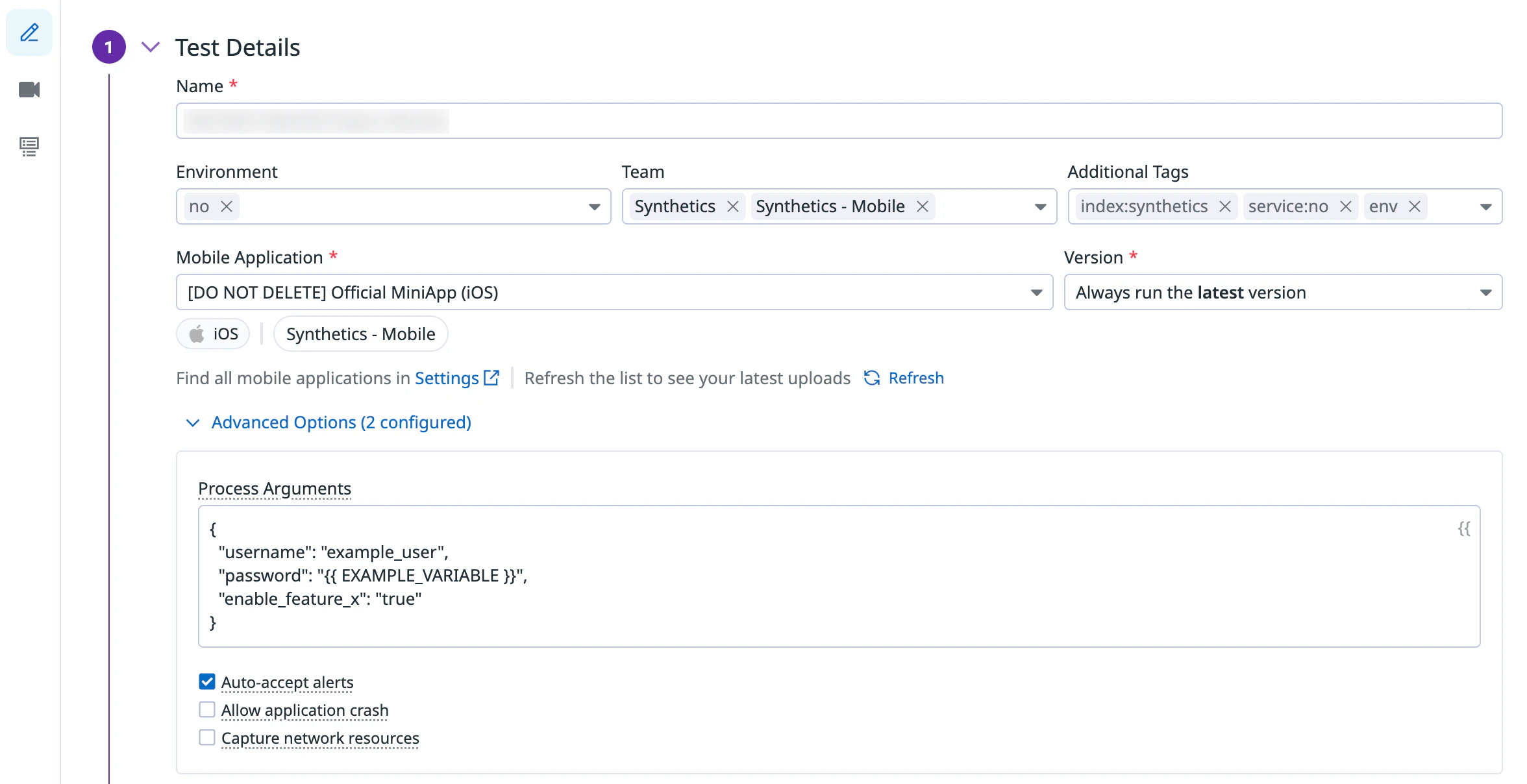 Mobile Application Testing and Monitoring