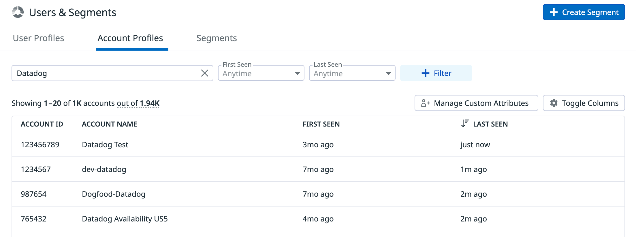 Account Profile Example Managing Profiles and Integrating Custom Attributes