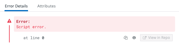Collecting Browser Errors