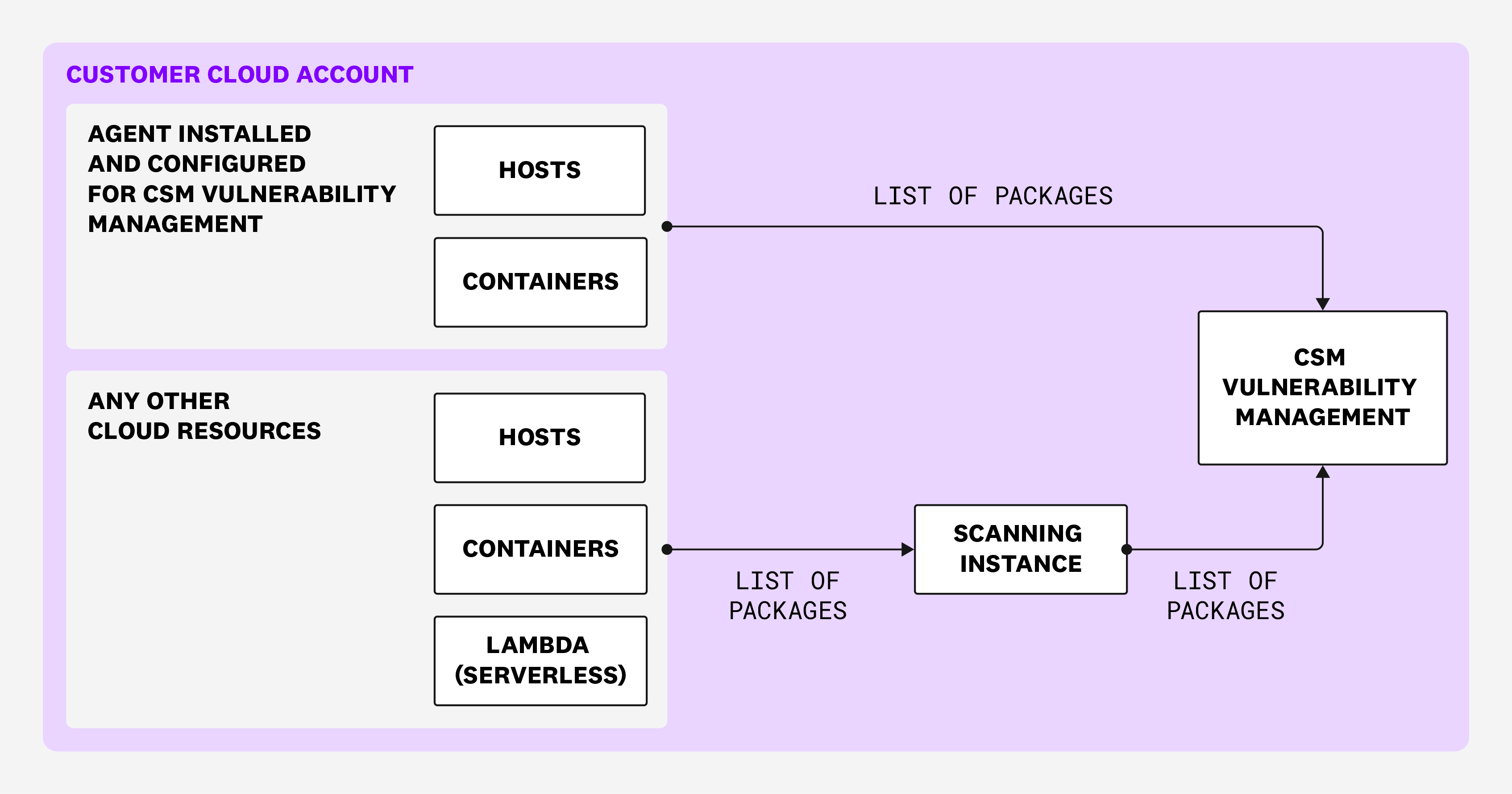 Cloud Security Agentless Scanning