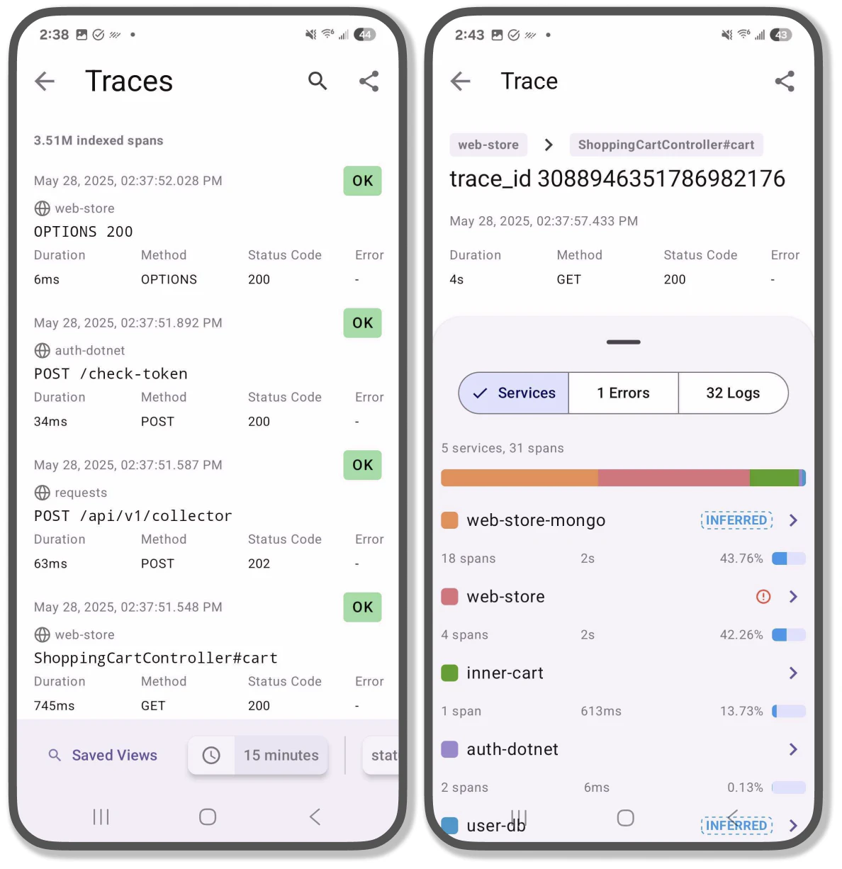 Datadog Mobile App