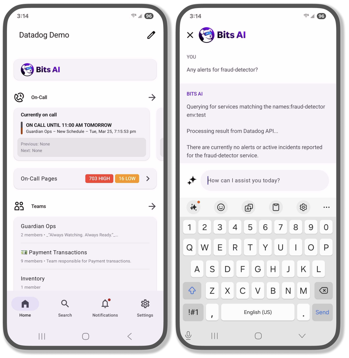 Datadog Mobile App