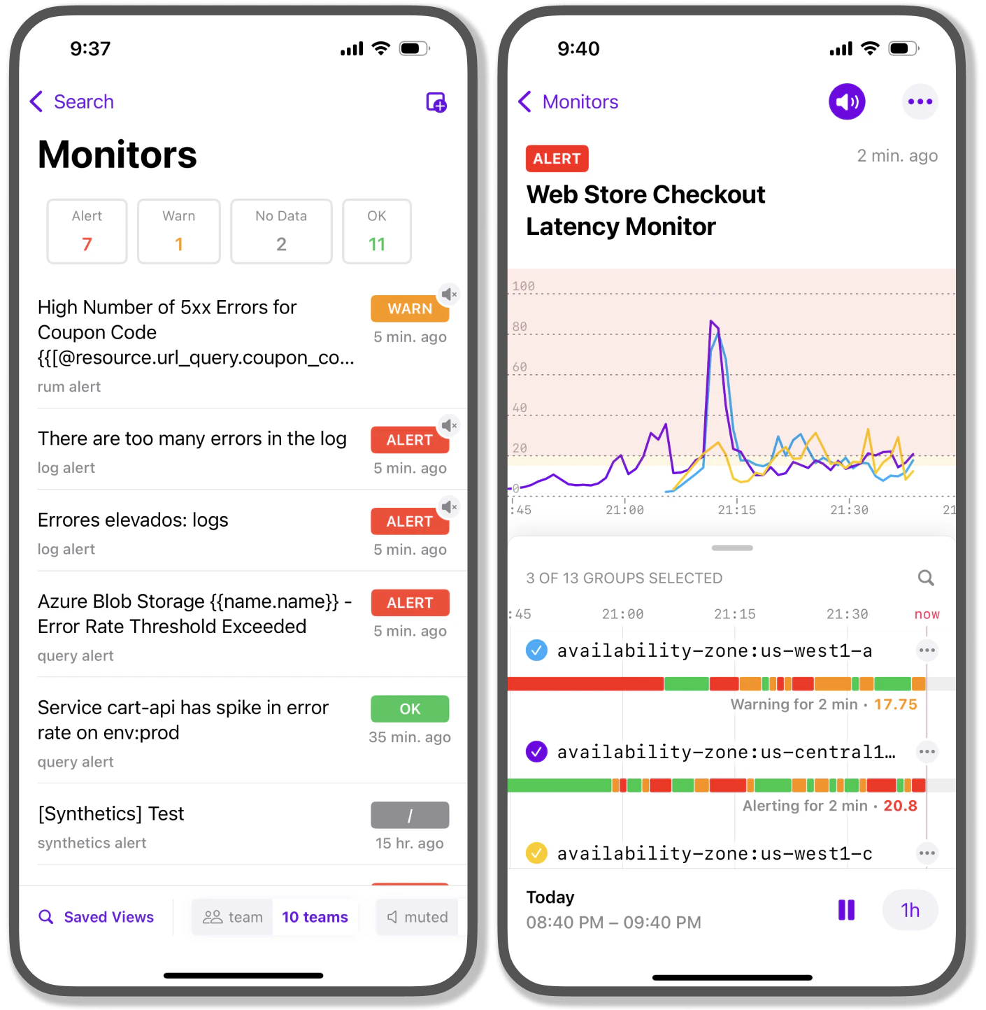 Datadog Mobile App