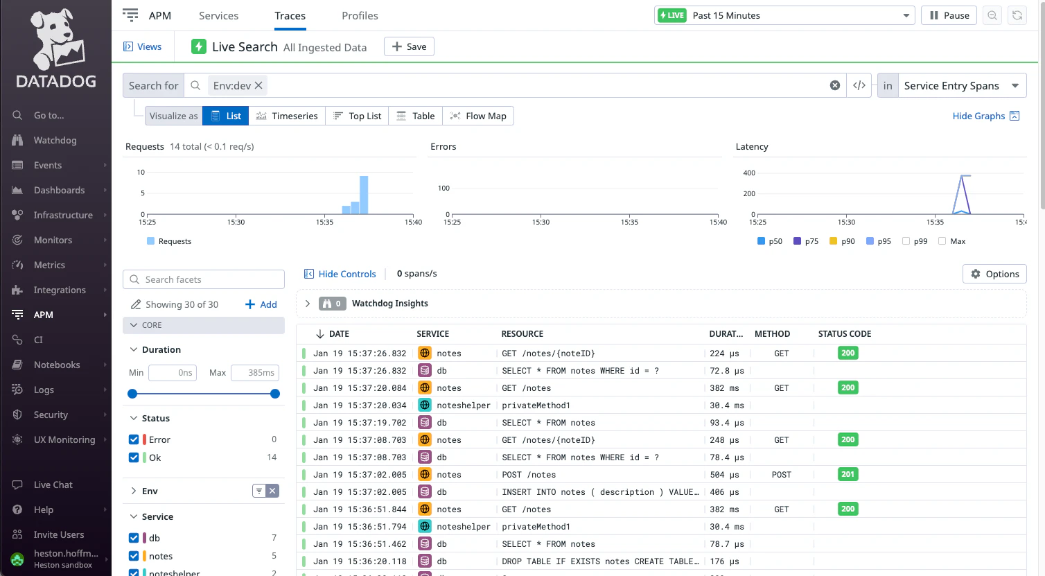 Tutorial - Enabling Tracing for a Go Application and Datadog Agent in ...