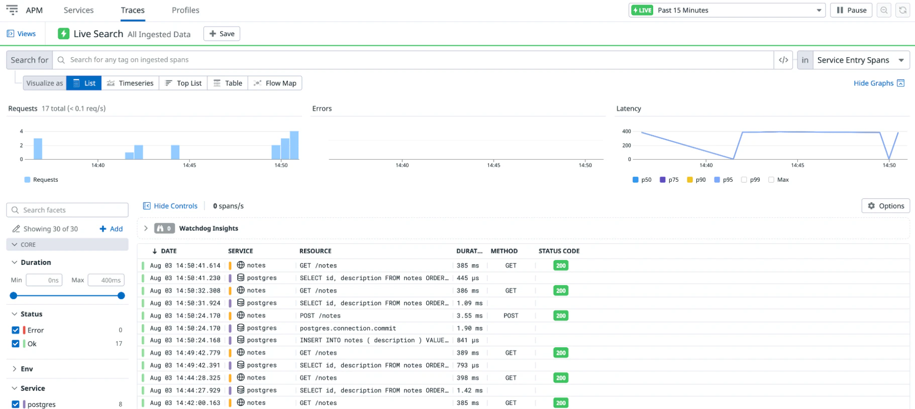 Tutorial - Enabling Tracing for a Python Application and Datadog Agent ...