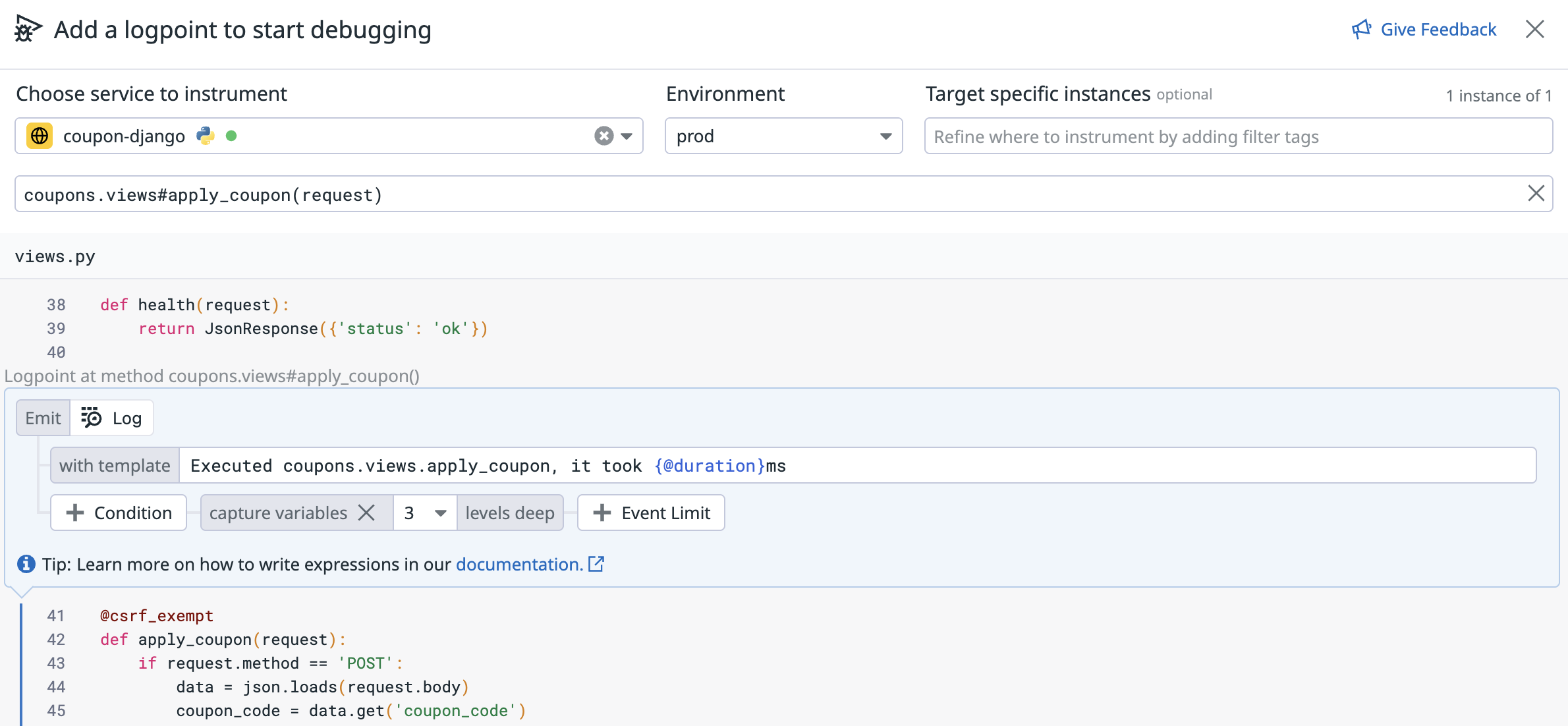 Live Debugger